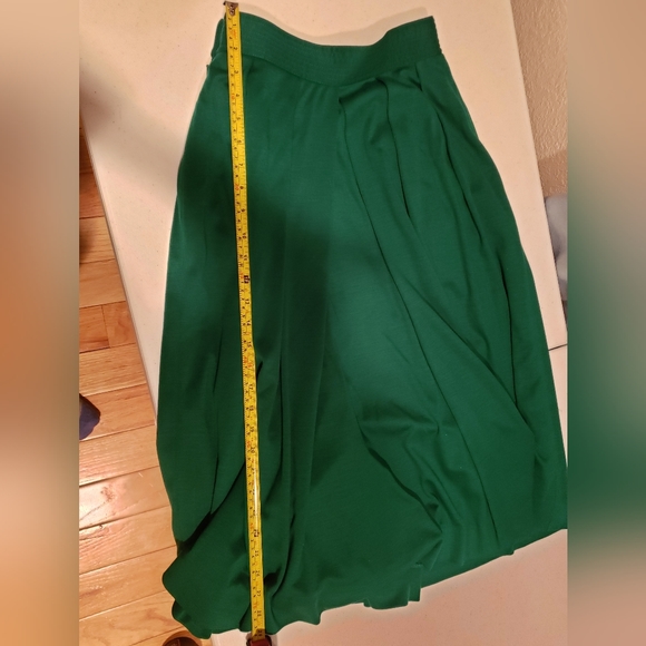 Jaeger vintage green skirt US Size 2 - Picture 5 of 7